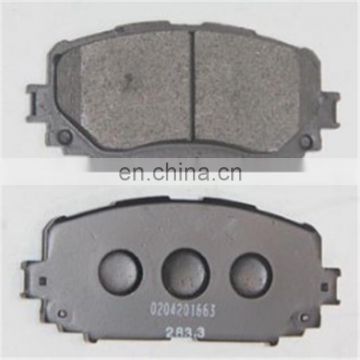 Best Brake Rotors Car Front Brake Pad 04465-0D150 For VIOS YARIS