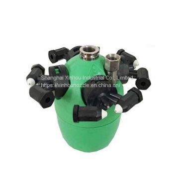 Industrial Humidification System Fogger Humidifier Dry Fog Dust Suppression Air Atomizing Spray Nozzle photo-3