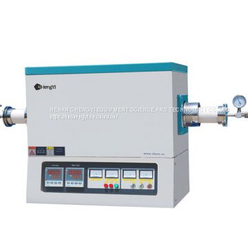 CHY-T1580B Laboratory High Temperature Dual Zone Tube Furnace   High Temperature Tube Furnace