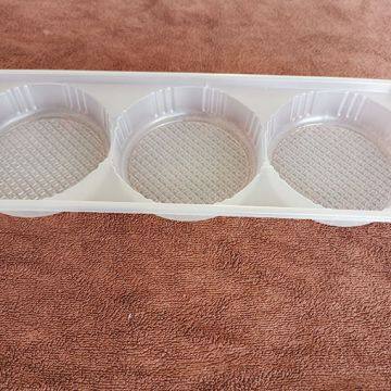 Custom disposable plastic tray