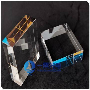 Optical High Quality Glass Beam Splitter Cube Prism