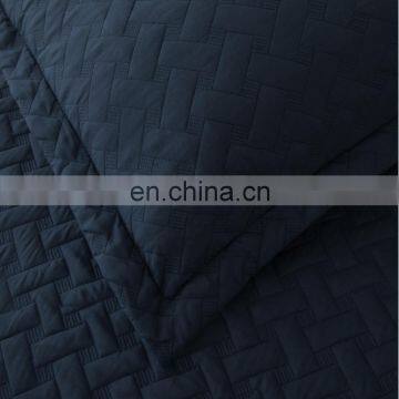 Elegant Winter Custom Lightweight Made Solid Dyed Plain Full Oversized King Size Quilted Bedspread Set For Home photo-6