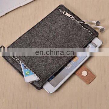 Logo Custom Printing Felt Tote Bag Computer 12 Inch Laptop Messenger Bags photo-4