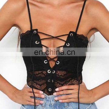 Ladies Sexy See Through Transparent Thong Custom Logo White Satin Teddy Lingerie Womens Bodysuit photo-2