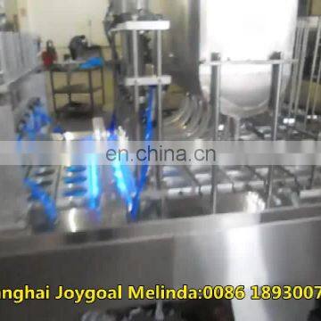 Shanghai Joygoal Automatic yogurt packaging machine for cup filling and sealing cup sealing machine bubble tea