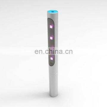 Smart portable alcohol mist diffuser handheld rechargeable LED ultra violet UV sterilization light machine