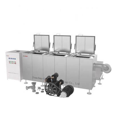 Best Price High Quality Industrial 3 Tanks Rinse Function Ultrasonic Cleaner For Sale photo-3