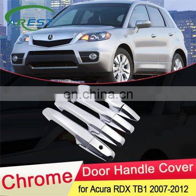 for Acura RDX TB1 2007 2008 2009 2010 2011 2012 Chrome Door Handle Cover Trim Catch Car Cap Stickers parts Accessories Garnish