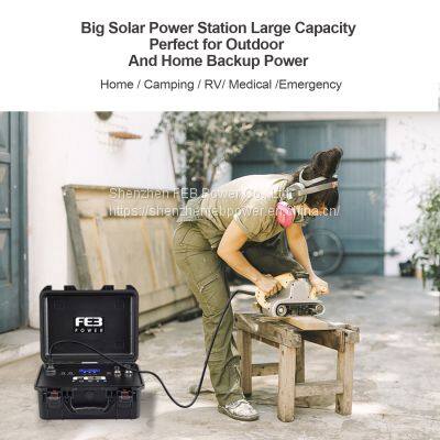 Portable Solar Power Station Lithium Ion Battery 220v 1000w Solar Generator For Home Solar System photo-3