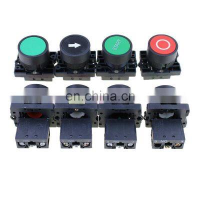 22mm Start Stop Button With the Arrow Symbol XB2 Flat Touch Switch Button, Self Reset Button Switch Dot Switch photo-2