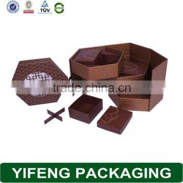 Octagonal Customized Shape Hot Stamping High Quality Cardboard Logo Printed Gift Boxes photo-6