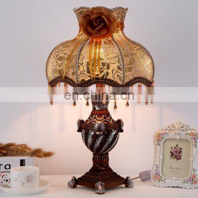 European Style Bedroom Bedside Lamp Creative Fashion Modern Decorative Table Lamp