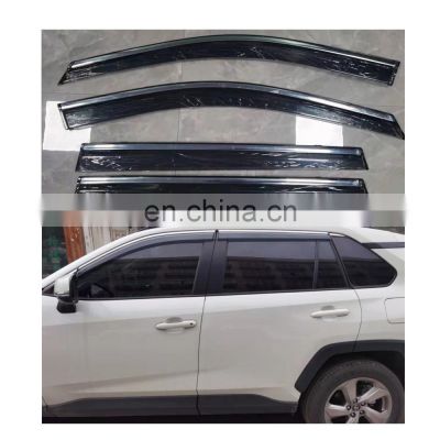 Factory Window Visor Rain Shield Vent Wind Deflector Guard Sun Wind Car Door Window Visors For Hyundai