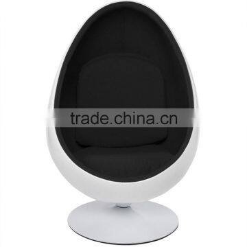 Living Room Furniture Fiberglass Eye Ball Chair,fiberglass Oval Egg Shaped Chair photo-5