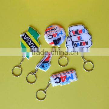 High Quality Reflective Pvc Keyring,customized Key Chain,pu Led Keychain, Reflective Keychain