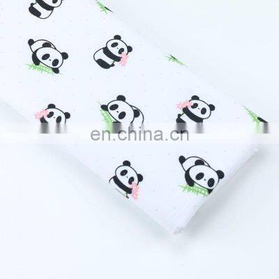 Cartoon Panda Small Floral Printing Fabric Wholesale Kindergarten Baby Bed Products Neonatal Bag Cotton Fabric photo-4