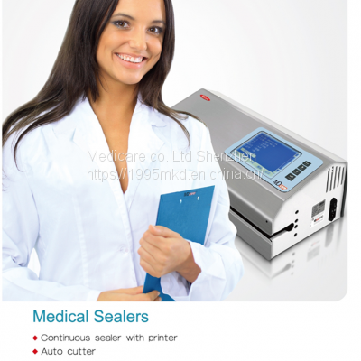 MDcare MD 880V 5.7'' Touch Screen Auto Continuous Sealer With Printer Medical Printing Blood Bag Tube Sealing Machinery photo-3