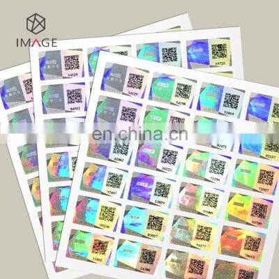 Holographic QR Code Anti-counterfeiting Sticker for Packaging Seal photo-4