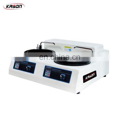 KASON metallographic specimen polishing machine metallography equipment with CE certificate