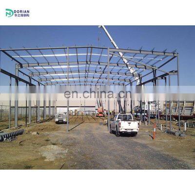 workshop light steel structure integrated drawing building structure steel beam & columns