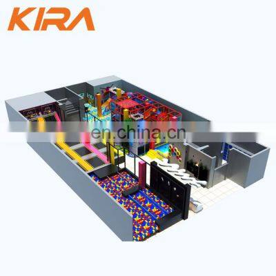 Commercial Indoor Playground Popular Sports Indoor Trampoline With Foam Pit photo-3