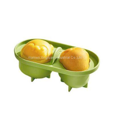 Baby auxiliary food mold baby silicone steamed cake mold household small rice cake grinder