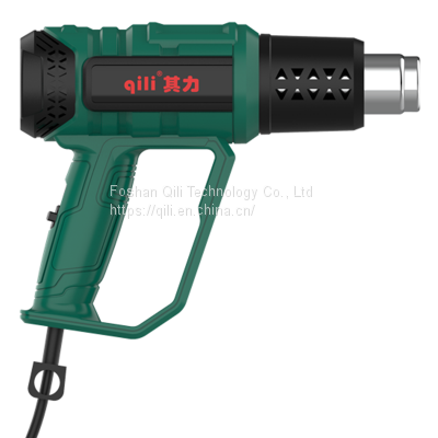 Qr-611b Qili Two Wind Speed Adjustment Heat Gun Flat Backed Housing Hot Air Gun Heat Blower photo-3