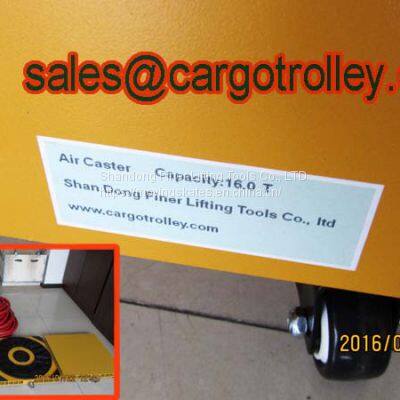 Air Casters China factory Shan Dong Finer Lifting Tools co.,LTD