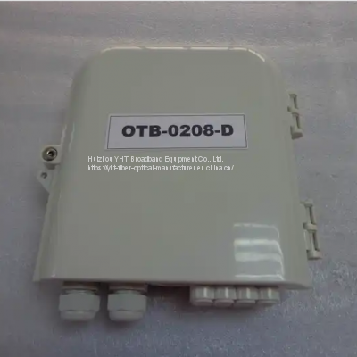 8 Cores FTTH Nap Box Outdoor ABS Plastic 8 Cores FTTH Termination Box Support 1x8 PLC Splitter 8 Port Cable Ports photo-3