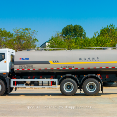 Hot Sale 6x4 Emission 20000L Tanker for Drinking Water and Road Cleaning Stainless Steel Water Tank Truck photo-2