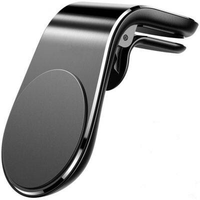 Wholesale Magnetic Car Phone Holder for GPS L Shape Stand for Phone, Strong Magnet Metal Car Mount Air Vent Phone Holder