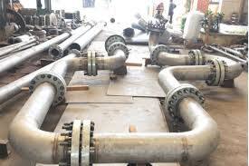 ASME B31.3 B 16.5 Customized Spool Flange-flange SS/Nickel Alloy Pipe Fabrication Elbow Flange Spool End Pipe Spool Prefabrication photo-5