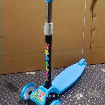 Low-cost Scooter Scooter Kids 1-3-6 Year Old Baby Boy and Girl Scooter With Kids Pedal Folding Scooter photo-2