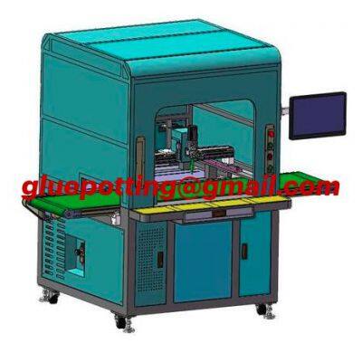 Silicone Epoxy Resin Glue Dispensing Mixing Potting Filling Machine Label Badge Making LED PCB Dynamic Mixing Machine