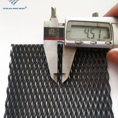 Ru-Ir-Ti Oxide Coated Titanium Anode Mesh for Chlor-Alkali Industry Diamond Hole 4.5x12.5mm,50mmX50mmX1pc Hotting Sell