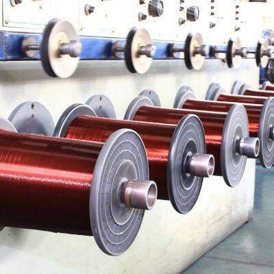 Оптовая фабричная прямая продажа эмалированного алюминиевого провода диаметром 1 мм, номера 10 для обмотки трансформаторов и двигателей photo-5