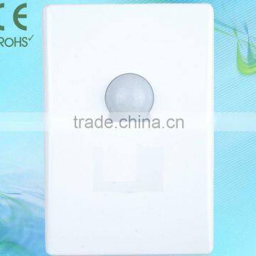 Wall mount PIR motion sensor light switch