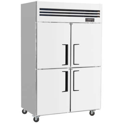 Congelador de cocina comercial con enfriamiento por aire, refrigerador o congelador de dos/cuatro puertas para panadería