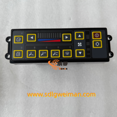 Original Hyundai 11N6-90431 Air Conditioner Control Panel for Excavator R160LC-7 R110-7