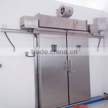 stainless steel electric sliding cold room door