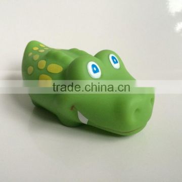 Vinyl animal cap, soft plastic animal cap for babies, crocodile shape cap