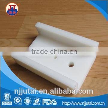 OEM CNC machining white Teflon PTFE guide rail