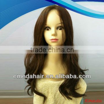 Top grade 6a unprocessed brazilian wholesale body wave glueless full lace 100 human hair wig