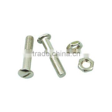 stainless steel pan head slotted machine screw