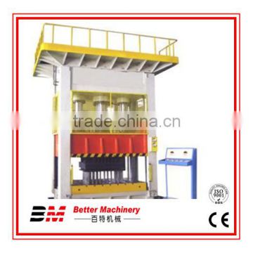 Metal chips convenient fast hydraulic press