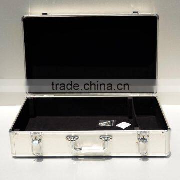 AN57 ANPHY Aluminum Storage Suitcase High Grade Flannelette Settle EVA Panel Transfer Case Large AL Box Handle 46*28*13cm Strong photo-4