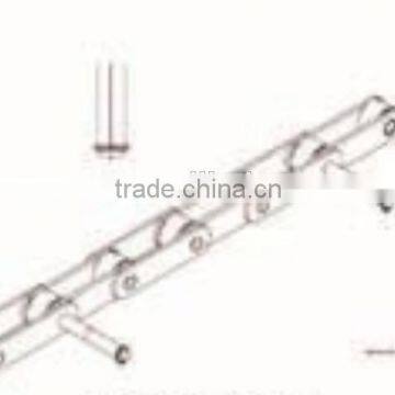 Escalator Step Chain, FT732, P = 135mm, Pin Length = 93.5mm