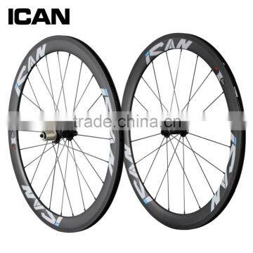 ICAN Carbon Wheel Carbon Wheelset with sapim spokes