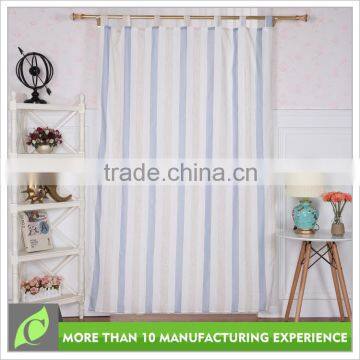 Upholstery curtain Beautiful Classical stripe blackout room curtain