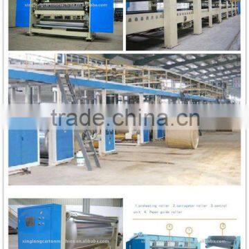 computer 3-ply, 5-ply high speed corrugated cardboard production line